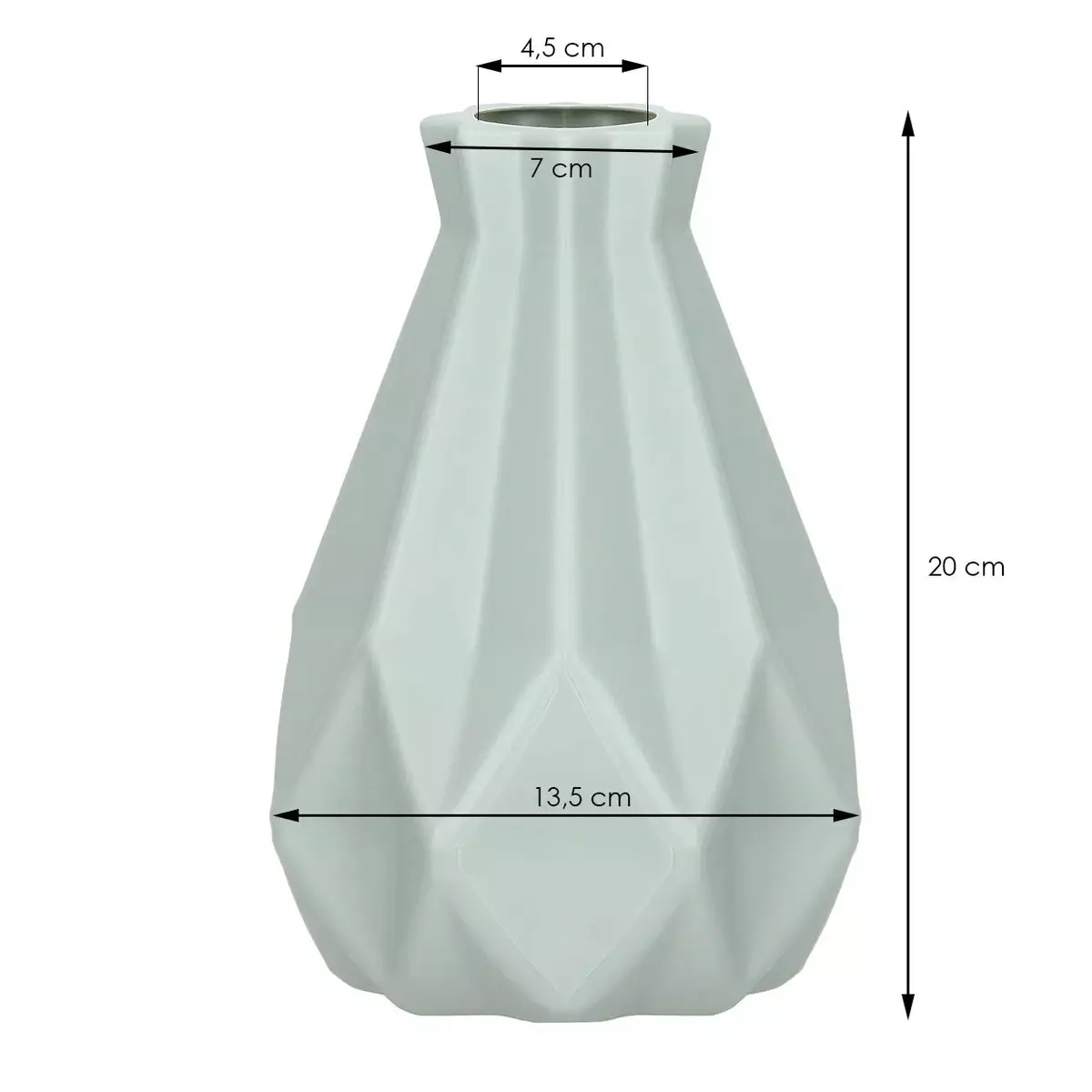 Vāze Springos HA4214 plastmasa 30 cm Photo 8