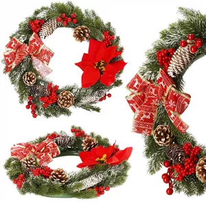 Springos CA1020 Decorative Holiday Wreath 40 cm