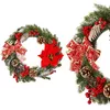 Springos CA1020 Decorative Holiday Wreath 40 cm Photo 2