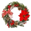 Springos CA1020 Decorative Holiday Wreath 40 cm Photo 4