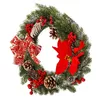 Springos CA1020 Decorative Holiday Wreath 40 cm Photo 5