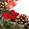 Springos CA1020 Decorative Holiday Wreath 40 cm Photo 8