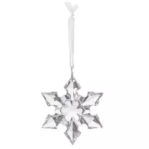 Springos CA0078 Christmas Ornament Snowflake Design Hanging Bauble