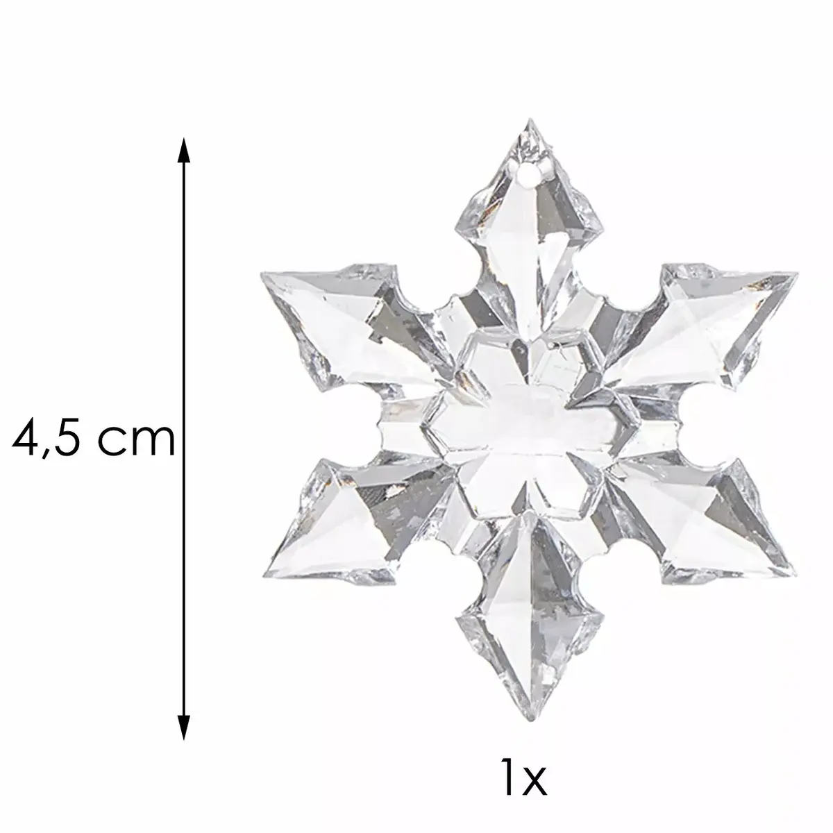 Springos CA0078 Snowflake Christmas Ornament Photo 5