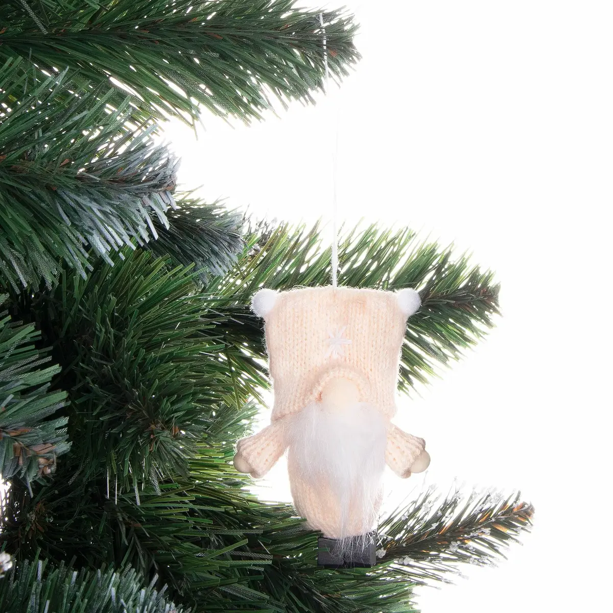 Springos CA0621 Glass Christmas Ornament Gnome Photo 3