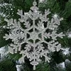 Springos CA0755 Hanging Snowflake Decorations - Set of 3 Photo 4