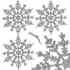 Springos CA0755 Hanging Snowflake Decorations - Set of 3 Photo 5