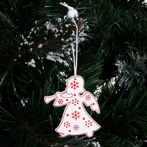Springos CA0655 Wooden Ornament 3-Piece Decorative Set
