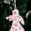 Springos CA0655 Wooden Ornament 3-Piece Set Photo 3