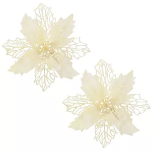 Ziemassvētku rotājums Springos CA0806 Puansetija 16 cm