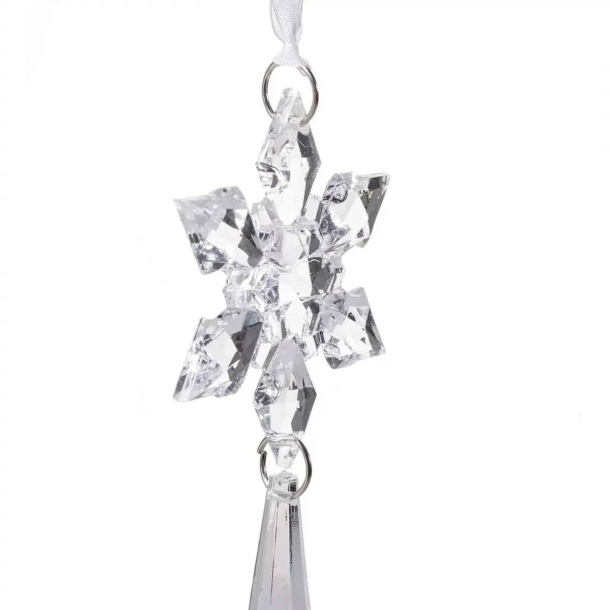 Springos CA0077 Crystal Icicle Ornaments 13 cm Photo 3