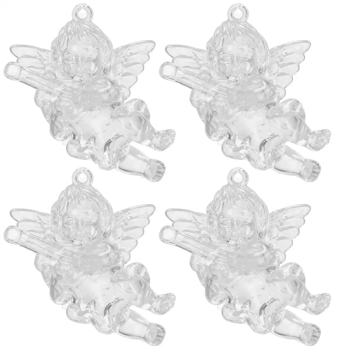 Springos Angel Christmas Ornament Set (4 Pieces) Photo 5