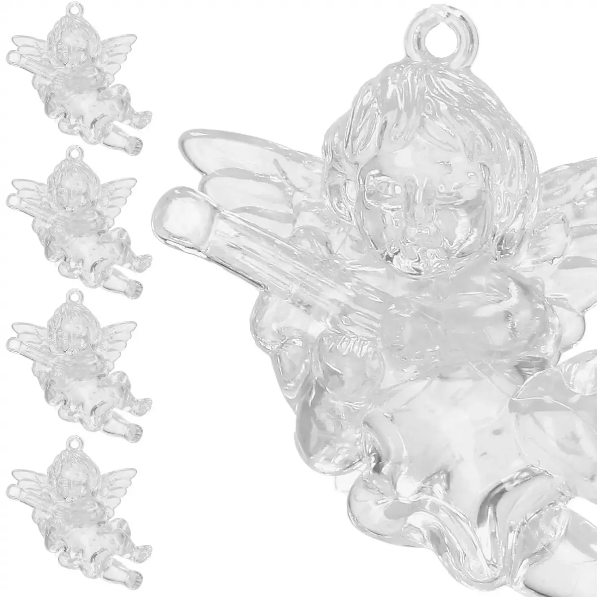 Springos Angel Christmas Ornament Set (4 Pieces) Photo 6