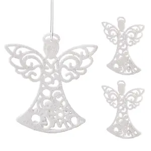 Springos CA0040 Christmas Angel Ornaments, 10 cm, Set of 3