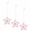 Springos CA0658 Wooden Christmas Stars 5 cm Photo 3