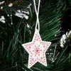 Springos CA0658 Wooden Christmas Stars 5 cm Photo 4