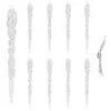 Springos CA0747 Hanging Christmas Icicles, 9 Pieces Photo 7