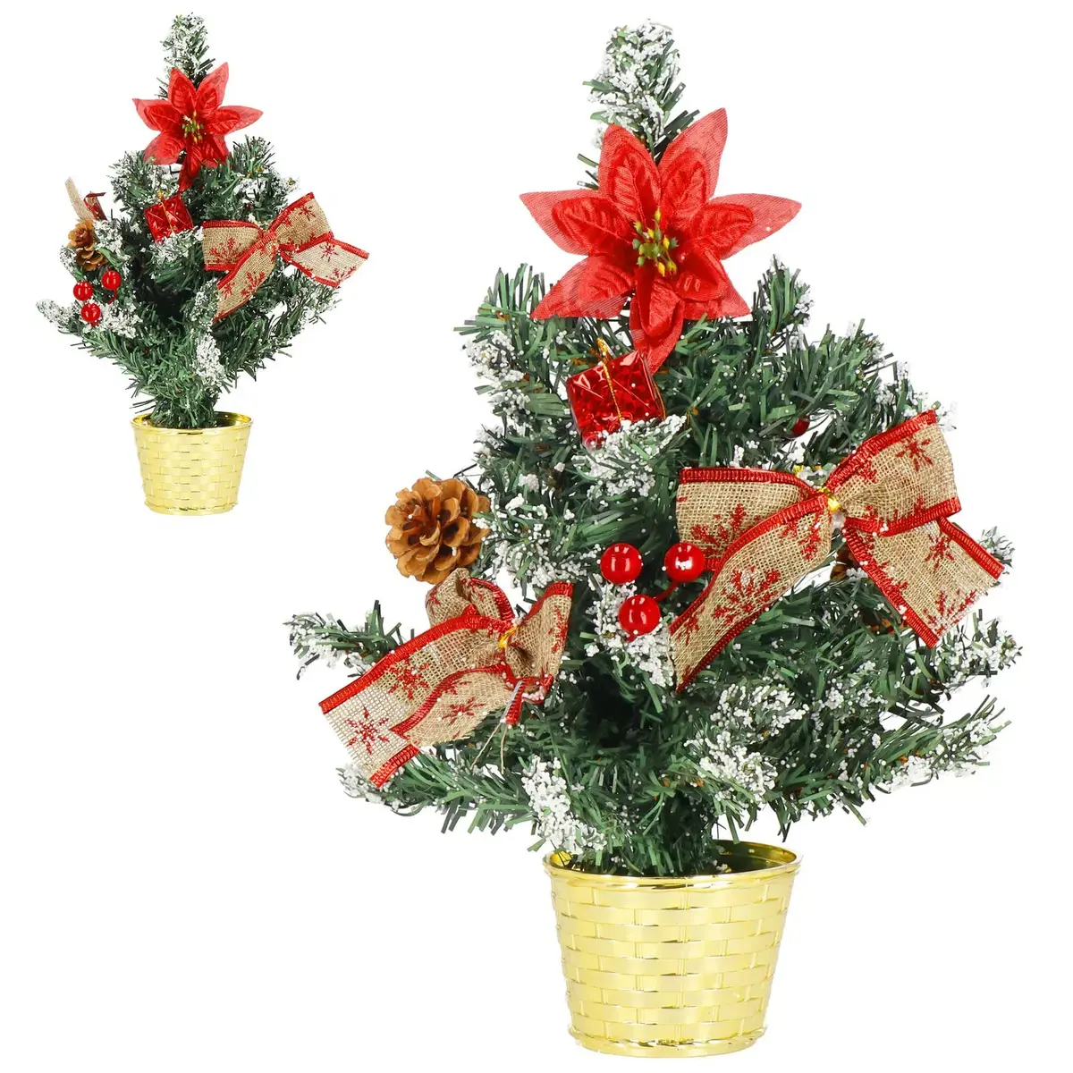 Springos CA1049 Decorative Christmas Tree Ornament 40 cm Photo 2