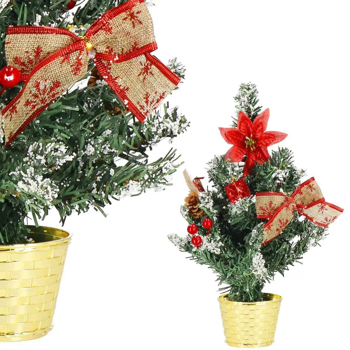 Springos CA1049 Decorative Christmas Tree Ornament 40 cm Photo 3