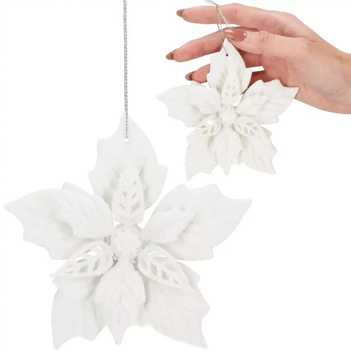 Christmas tree ornament Springos CA0776 12 cm Photo 7