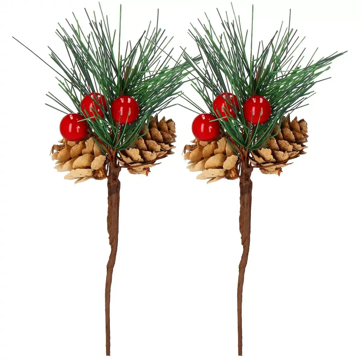 Springos CA0807 Poinsettia Christmas Ornament 16 cm Photo 2