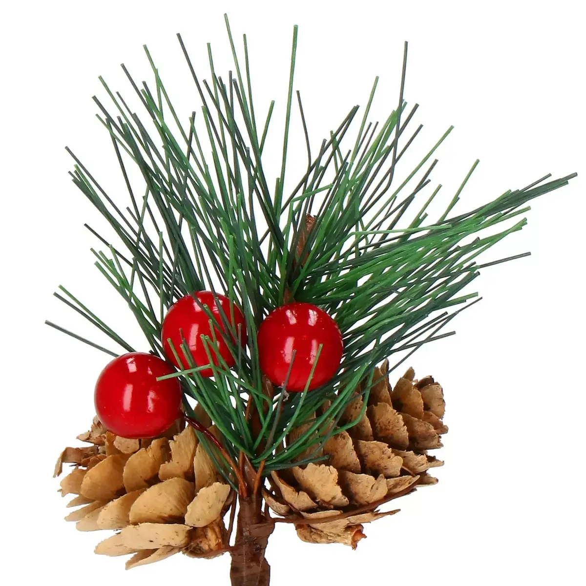 Springos CA0807 Poinsettia Christmas Ornament 16 cm Photo 3