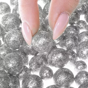 Springos CA0202 Decorative Styrofoam Balls Set, 1 cm, 1.3 cm, and 1.6 cm