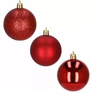 Springos CA009 Christmas Tree Baubles Set 10 cm 6 Pieces Holiday Decorations