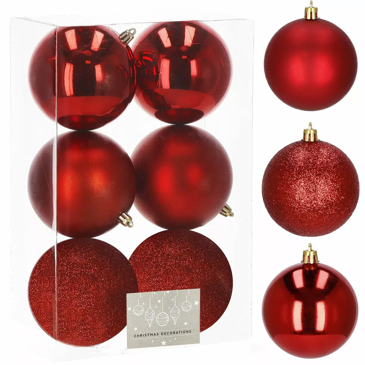Springos CA009 Christmas Tree Baubles Set Photo 5