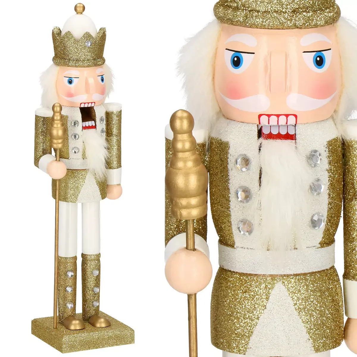 Декоративная фигурка Щелкунчик Springos 38 см Photo 9