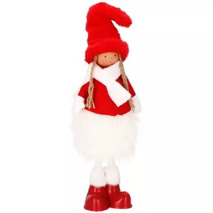 Новогодняя декоративная фигурка девочки Springos CA0681, 50 см
