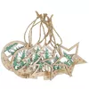 Springos CA1091 Wooden Decorative Ornament Photo 3