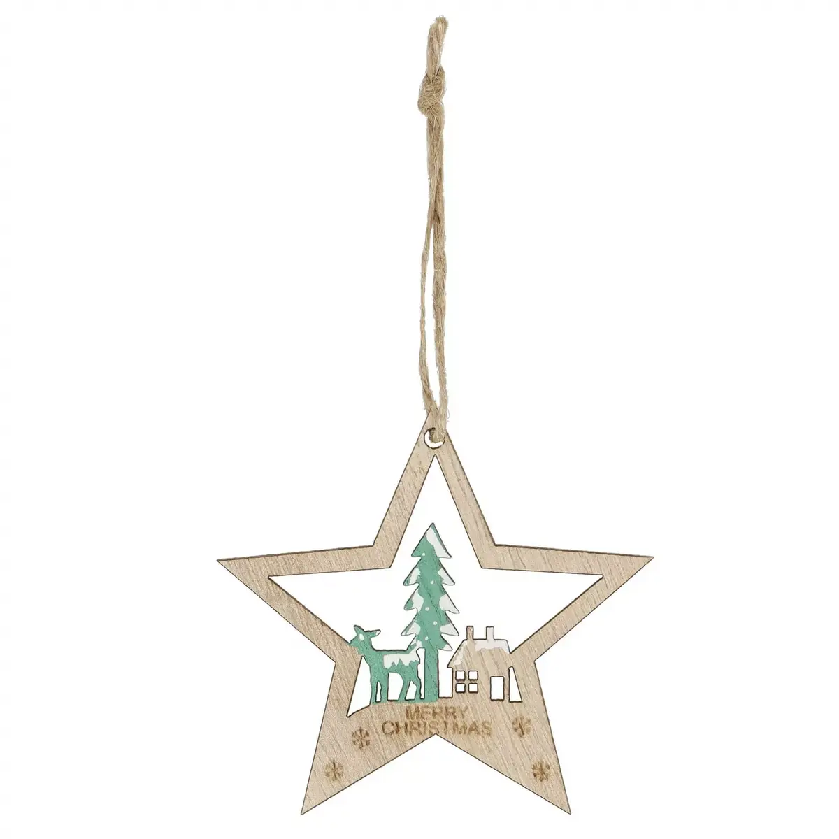 Springos CA1091 Wooden Decorative Ornament Photo 9