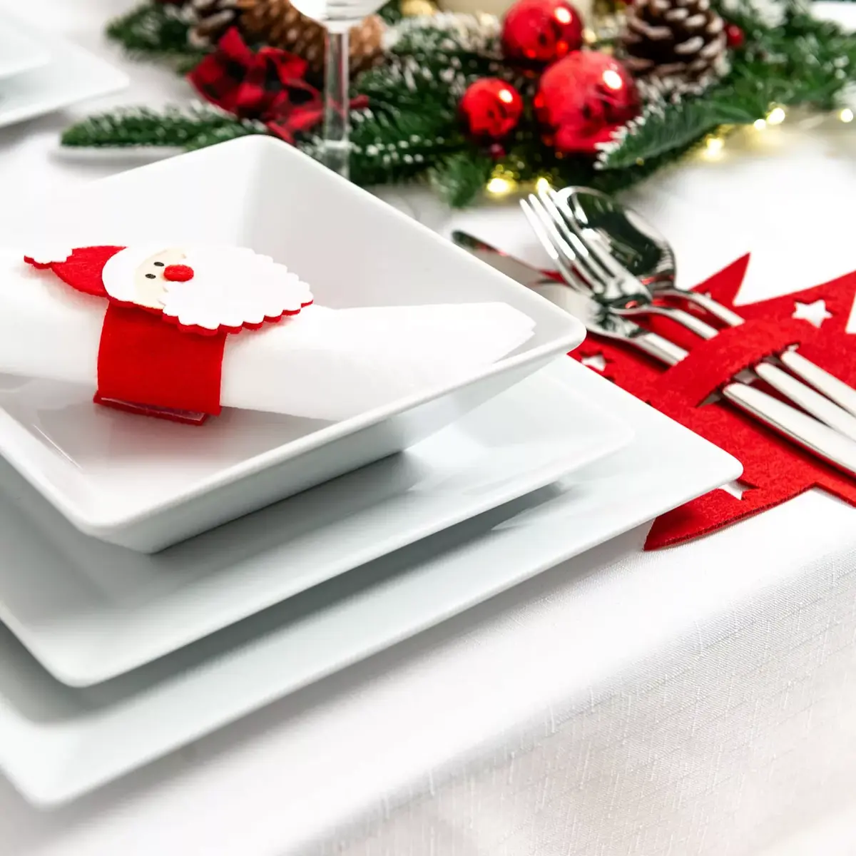 Springos CA1085 Metal Napkin Rings Set of 4 Photo 7