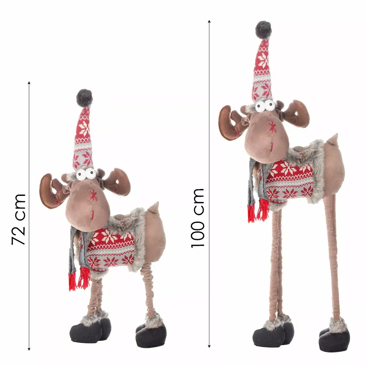 Springos CA0106 Standing Reindeer Decorative Figure Photo 7