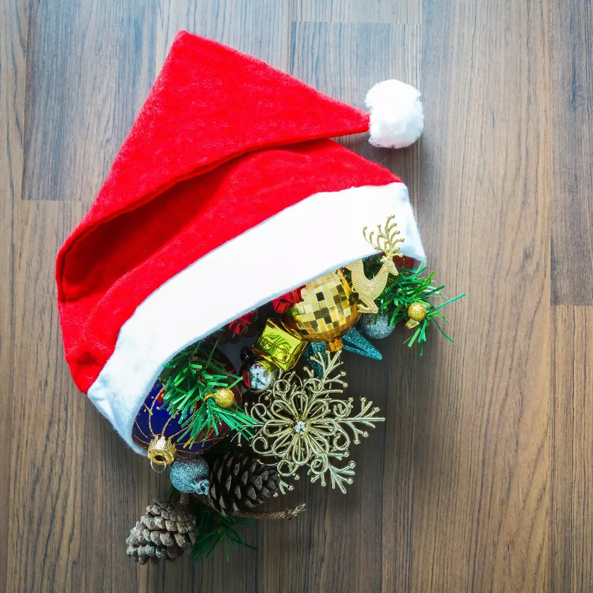 Springos CA0028 Santa Hat - Red Photo 5