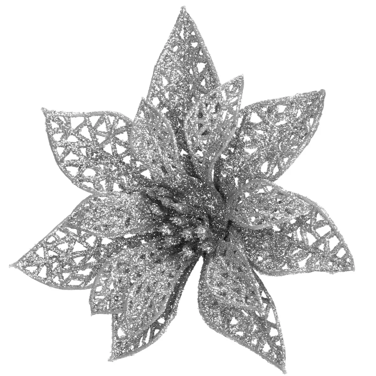 Springos CA0726 Christmas Ornament Poinsettia Photo 4