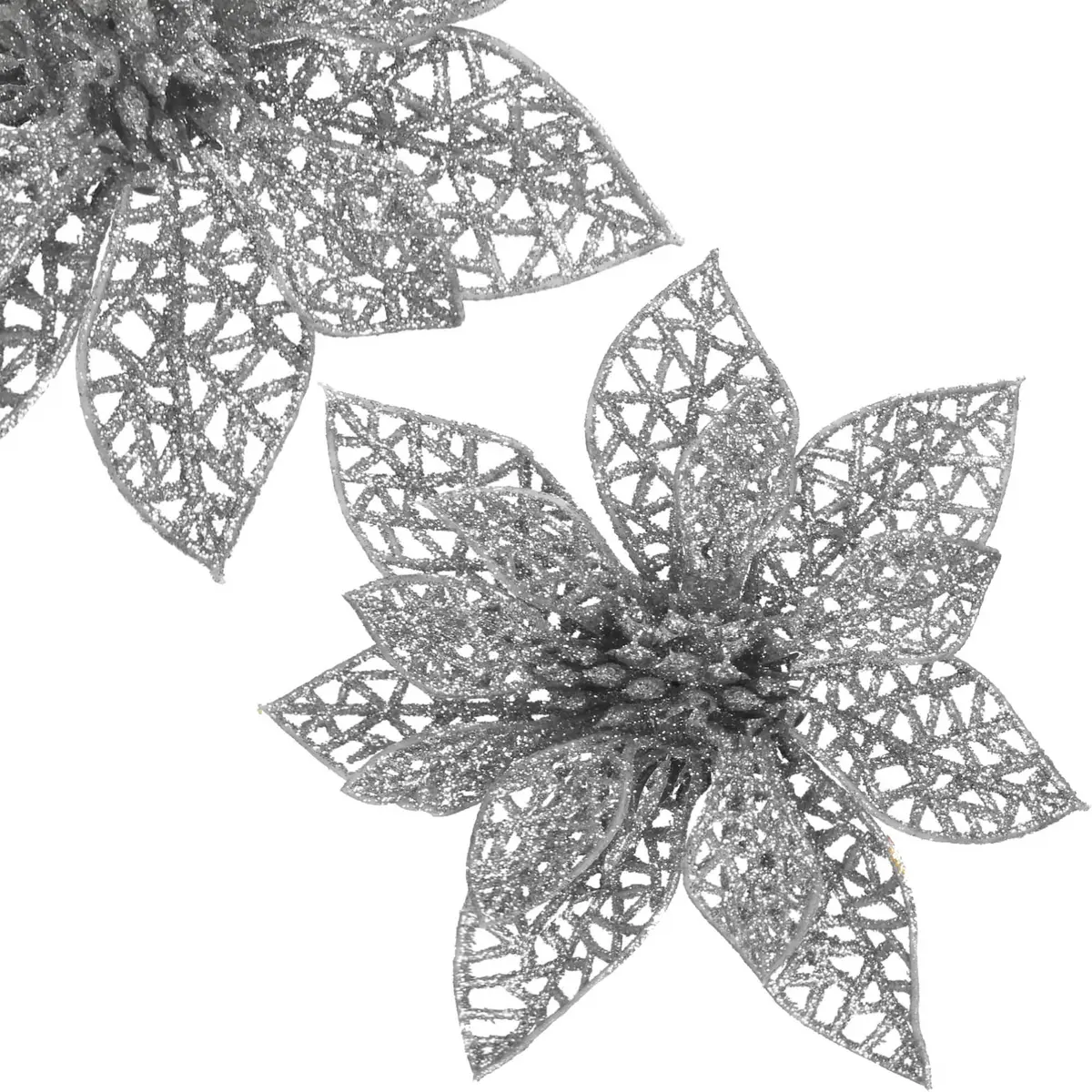 Springos CA0726 Christmas Ornament Poinsettia Photo 16
