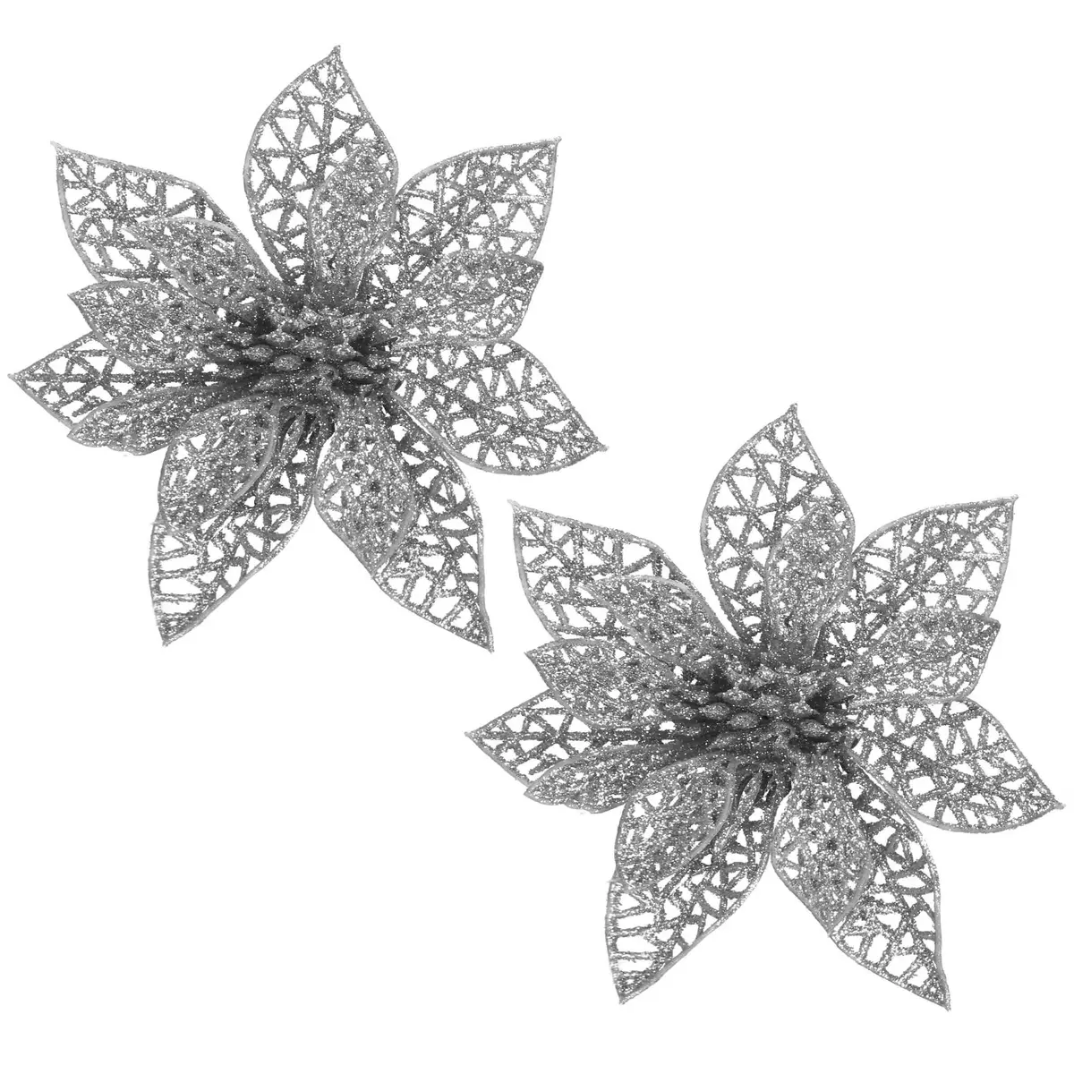 Springos CA0726 Christmas Ornament Poinsettia Photo 20