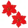 Новогоднее украшение Springos CA0732 Пуансеттия Photo 9