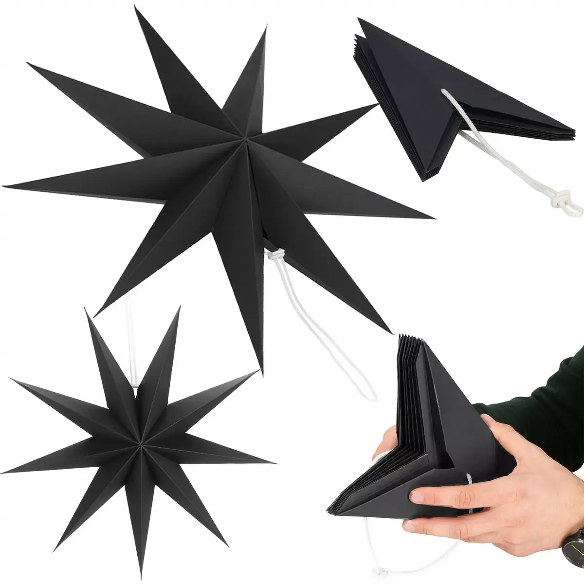 Springos CA1101 Decorative Paper Star 60cm Photo 5