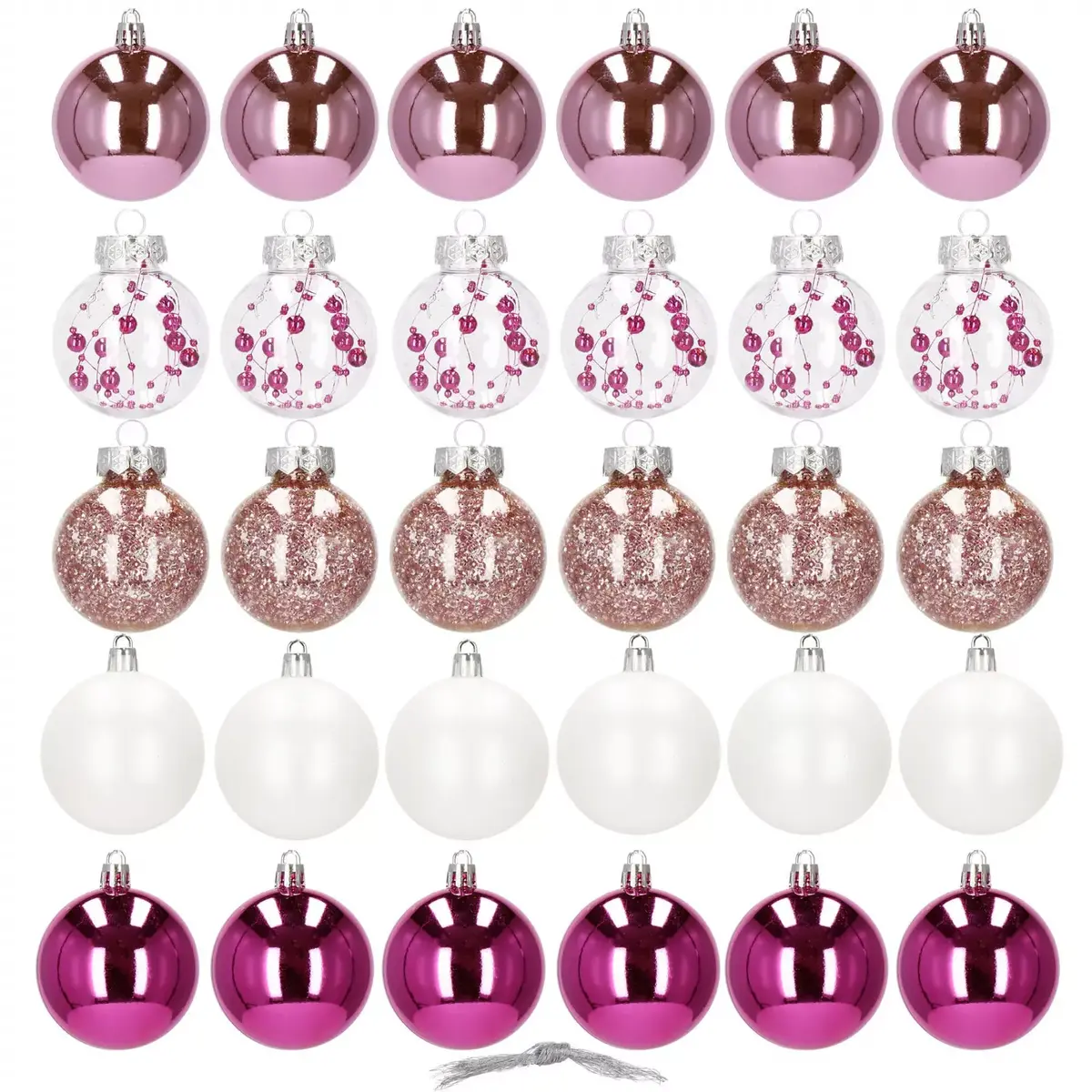 Springos CA0889 Christmas Baubles Set - 30 Pieces Photo 7