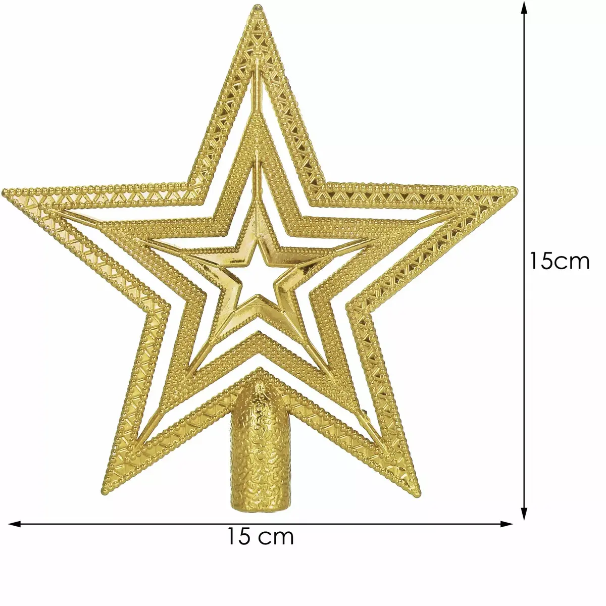 Springos CA0787 Christmas Star Decoration 14.5 cm Photo 6