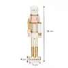 Новогодняя фигурка Щелкунчик Springos CA0816 38 см Photo 5