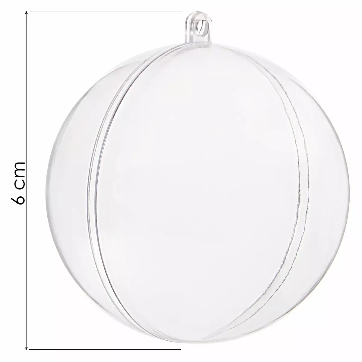 Springos CA2000 Acrylic Bauble 6 cm Photo 6