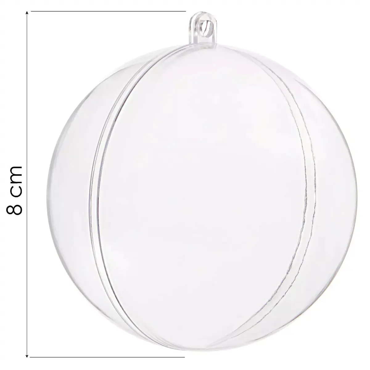 Springos CA2001 Acrylic Bauble 8 cm Photo 7