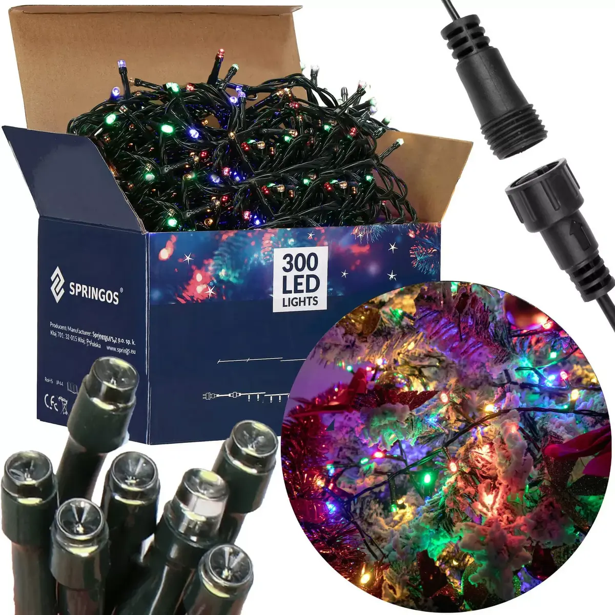 String Lights Springos CL0326 — 300 LED Photo 10