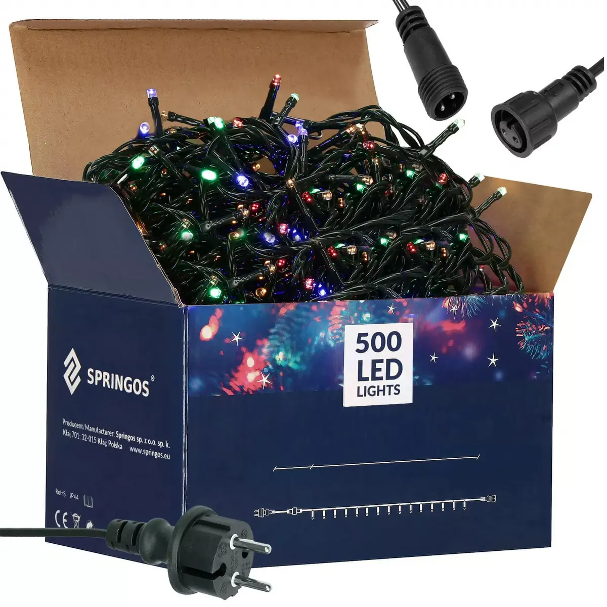 String lights Springos CL0526 — 500 LED Photo 9