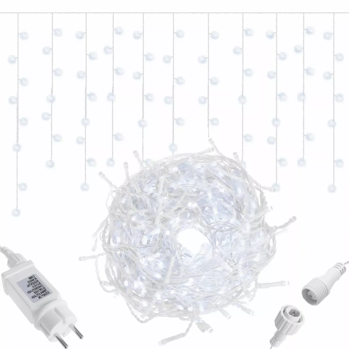Гирлянда-занавес Springos CL0300 300 LED Photo 8