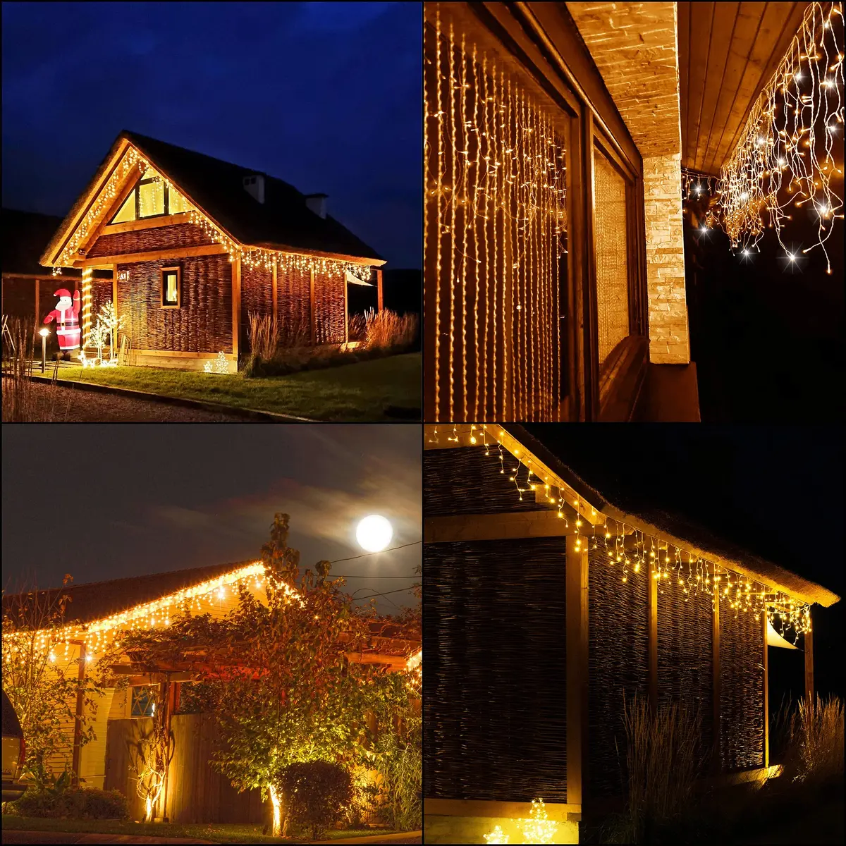 Springos CL0301 dekoratīvā virtene 300 LED Photo 4